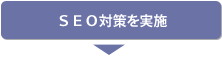ＳＥＯ対策を実施